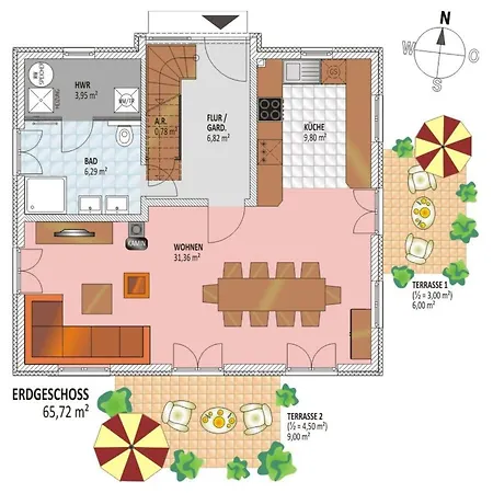 Casa de Férias Harmony By Interhome Glowe